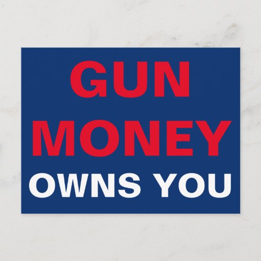 銃の持ち主 ポストカード (正面)