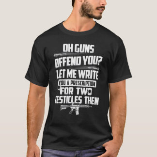 銃の持ち腐れ書が薬だ Tシャツ