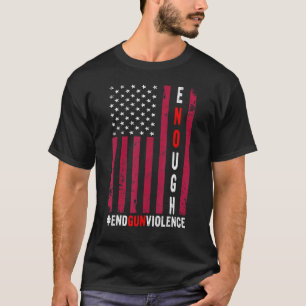 銃の暴力なし十分な終了の銃の暴力オレンジのアメ Tシャツ