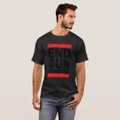 銃の暴力を今すぐ平和に終える6月認識度2 Tシャツ (正面フル)
