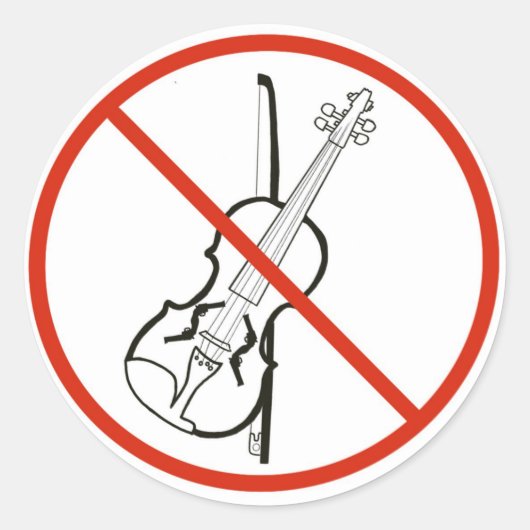 銃の暴力を止める ラウンドシール (正面)