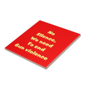 銃の暴力 タイル (側面)