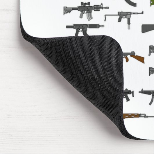 銃の束 マウスパッド (コーナー)