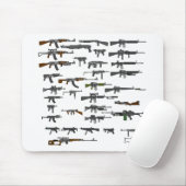 銃の束 マウスパッド (マウス)