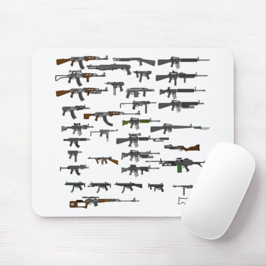 銃の束 マウスパッド (マウス)