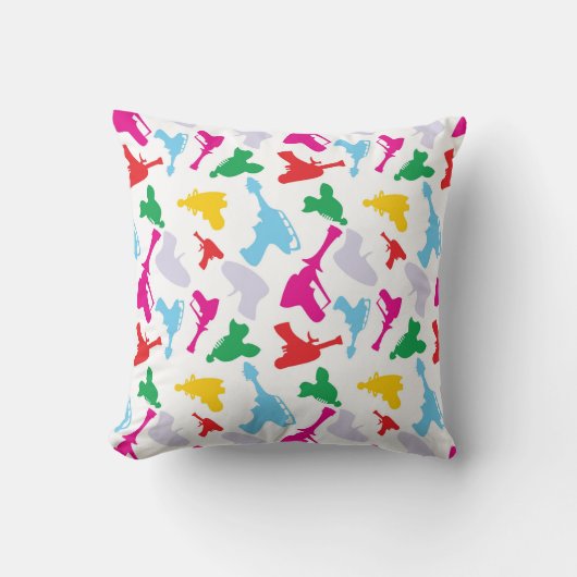 銃の枕を負かして下さい クッション (正面)