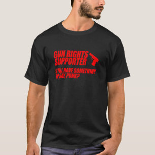 銃の権利サポートTシャツ Tシャツ