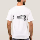 銃の殺害 Tシャツ (裏面)