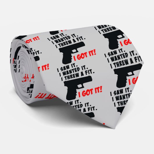 銃の気性の癇癪 ネクタイ (ロール)