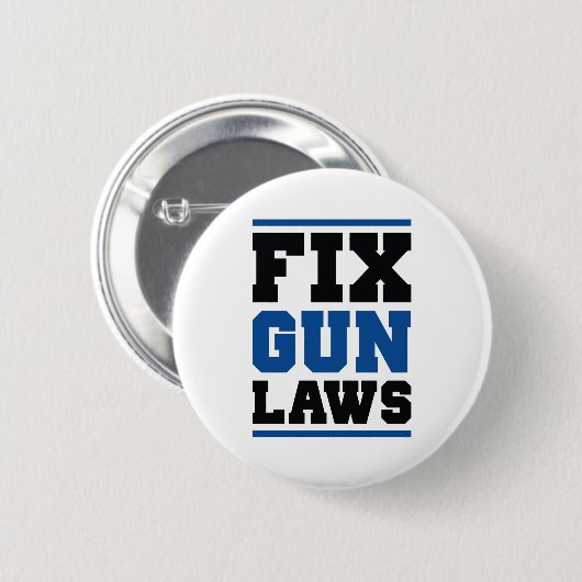 銃の法律を修正する 缶バッジ (正面&裏面)
