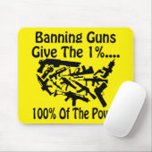 銃の禁止力の1%100% マウスパッド (マウス)