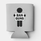 銃の禁止 缶クーラー (裏面)