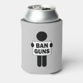 銃の禁止 缶クーラー (缶裏面)