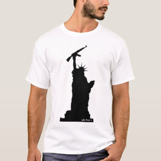 銃の自由 Tシャツ