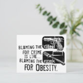 銃の責任にすること ポストカード (スタンド正面)