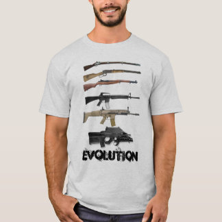 銃の進化 Tシャツ