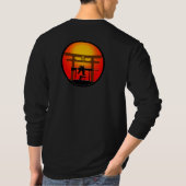銃のJutsu Toriiのゲート日 Tシャツ (裏面)
