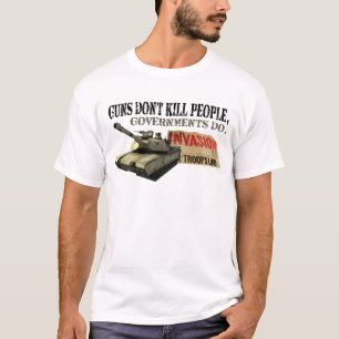 銃は人々を殺しません Tシャツ