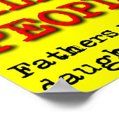 銃は人を殺さないポスタおもしろいーサイン ポスター (角)