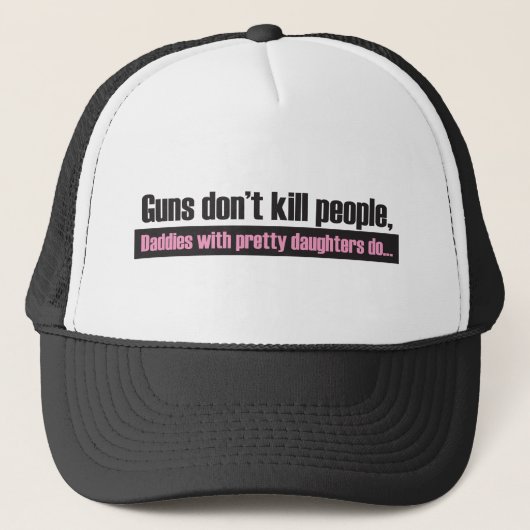 銃は人を殺さない キャップ (正面)