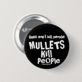 銃は人を殺さない、ミュレットは人を殺す 缶バッジ (正面&裏面)