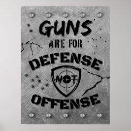 銃は攻防のためにあらず ポスター