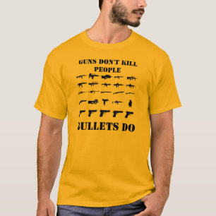 銃は殺しません Tシャツ