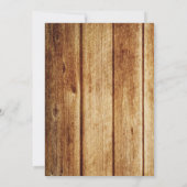 銃またはグリッタージェンダーの明かす招待状 招待状 (裏面)