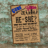 銃またはグリッタージェンダーの明かす招待状 招待状