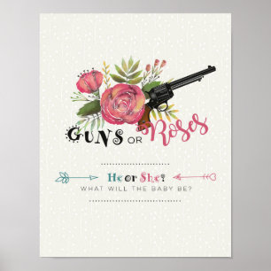 銃またはバラジェンダーがパーティーポスターを明らかにする ポスター