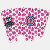 銃またはバラジェンダーがピンク/青の赤ちゃんシャワーを明らかにする フェイバーボックス (見開き)