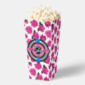 銃またはバラジェンダーがピンク/青の赤ちゃんシャワーを明らかにする フェイバーボックス (はじけた状態)