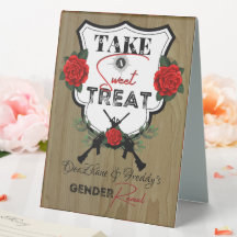 銃またはバラジェンダーが赤ちゃんのシャワーを明らかにする