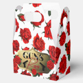 銃またはバラジェンダーが赤ちゃんのシャワーを明らかにする フェイバーボックス (オープン)