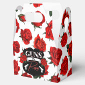 銃またはバラジェンダーが赤ちゃんシャワーバッジを明らかにする フェイバーボックス (オープン)