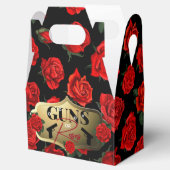 銃またはバラジェンダーが赤ちゃんシャワーブラックを明らかにする フェイバーボックス (オープン)