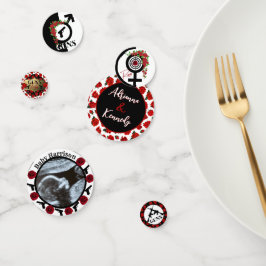 銃またはバラジェンダーの名前をカスタムすると写真の表示 コンフェッティ