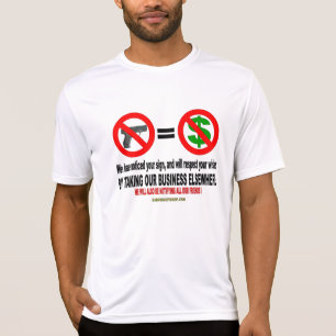 銃も文も Tシャツ