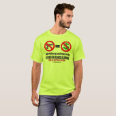 銃も金も無し Tシャツ (正面フル)