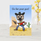 銃を取りに行け！ カード (黄色い花)