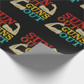 銃を吐き出す  ラッピングペーパー (角)