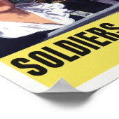 銃を持たない兵士 – 女性戦争労働者 – 第2次世界大戦 ポスター (角)