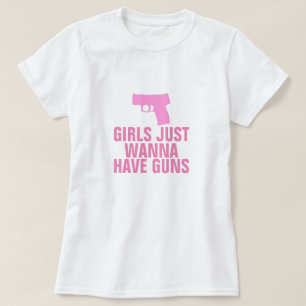 銃を持ちたい女の子 Tシャツ