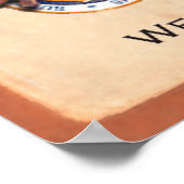 銃を持って旅行する ポスター (角)