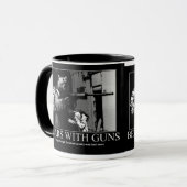 銃を持つくま マグカップ (正面左)