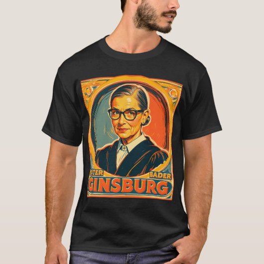 銃を持つ赤リス Tシャツ (正面)