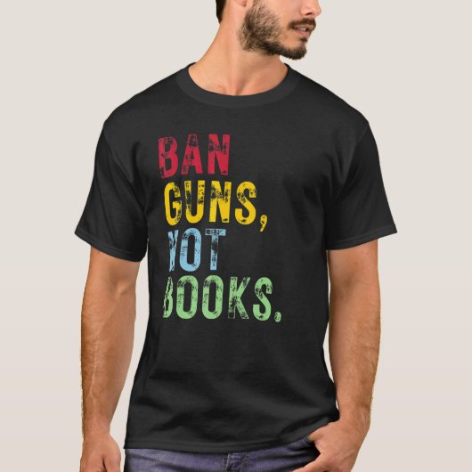 銃を禁止しストップて銃の暴力保護をC Tシャツ (正面)