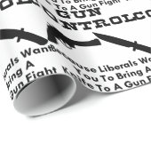 銃を突き合わせる時にナイフを持って来て欲しい ラッピングペーパー (ロールコーナー)