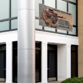 銃カスタマイズ戦術訓練学校大 横断幕 (ビルの外側)