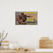 銃カスタマイズ戦術訓練学校 ポスター (キッチン)